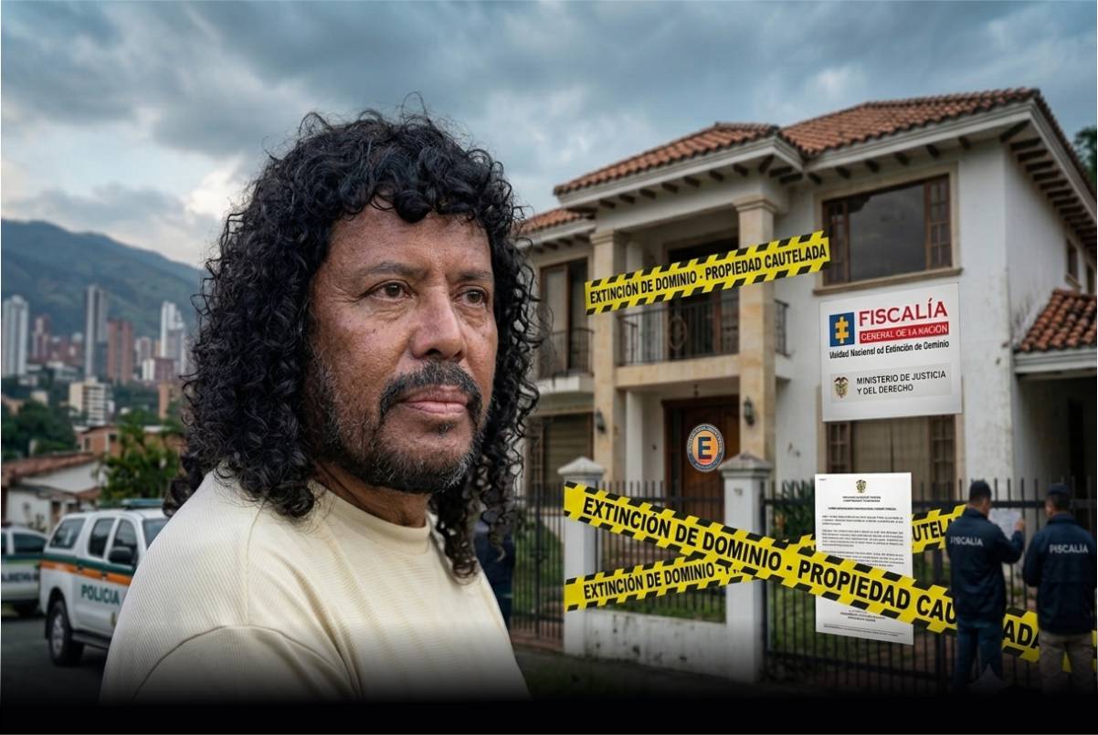 Propiedad de René Higuita en El Poblado afectada por extinción de dominio por vínculos con el Cartel de Medellín