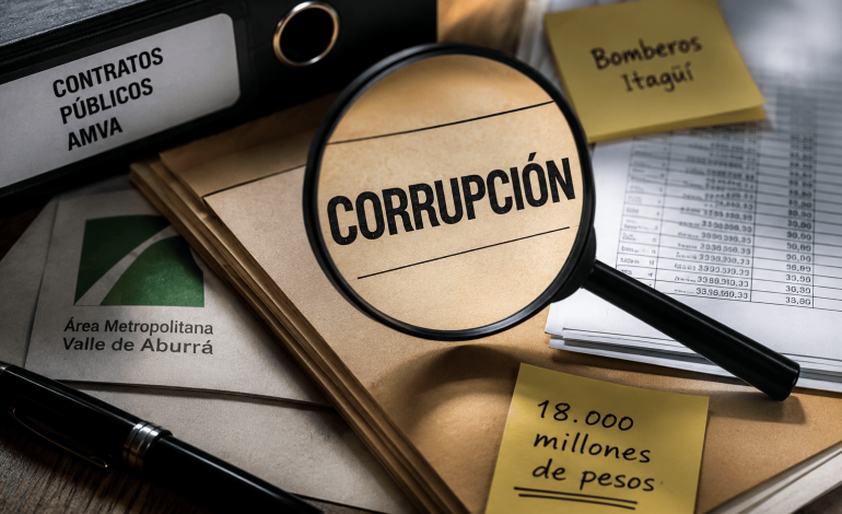 Escándalo de corrupción en el AMVA Medellín investigación Miguel Quintero