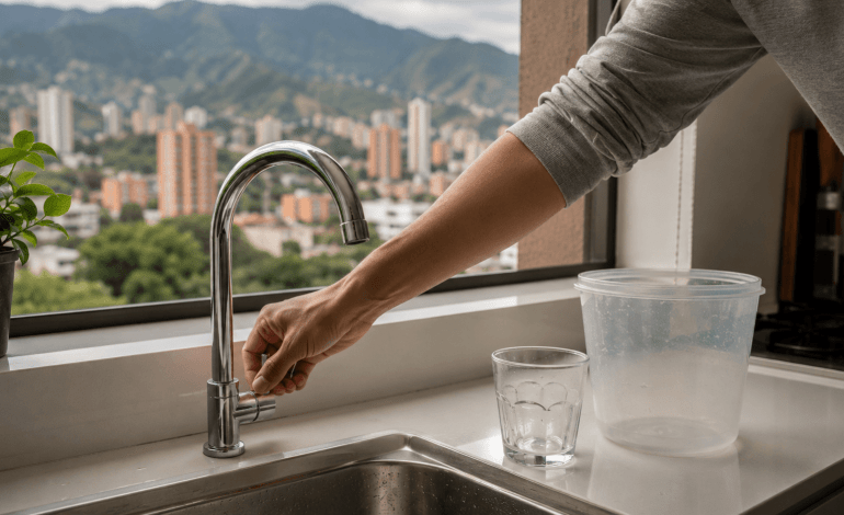 EPM pide ahorrar agua ante bajos caudales en Medellín