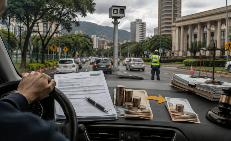Multas de tránsito bajarían hasta 50 %: propuesta de De la Espriella