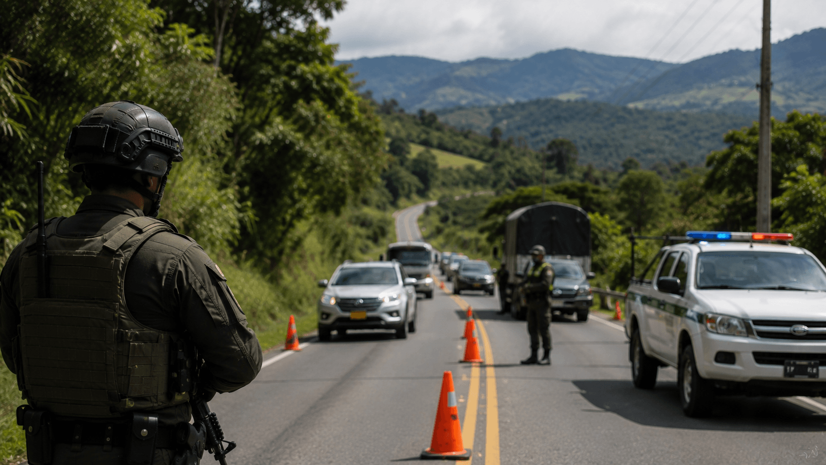Hallan bus bomba con 420 kilos de explosivos que habría sido preparado para un ataque