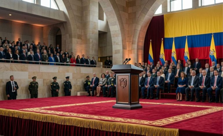 posesión presidencial de Colombia