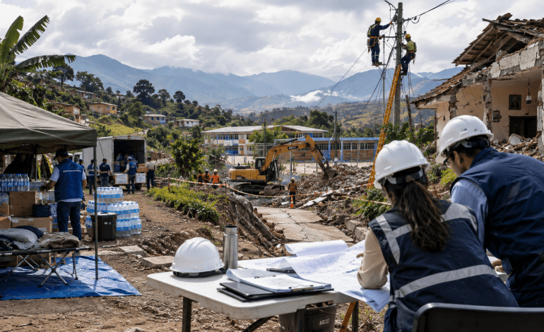 Decretos del Gobierno para reconstruir las zonas afectadas por el terremoto en Colombia