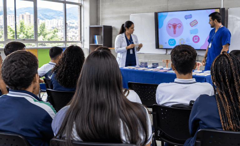 Embarazo adolescente en Medellín baja y registra 857 casos