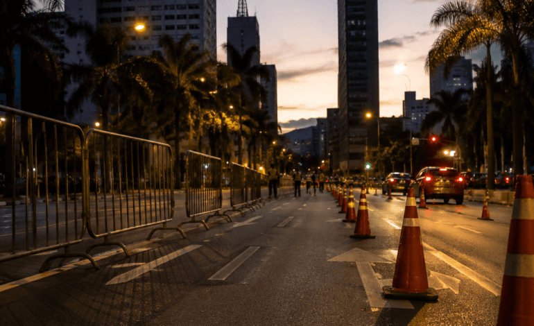 Cierres viales durante la Maratón Medellín en calles y avenidas de la ciudad