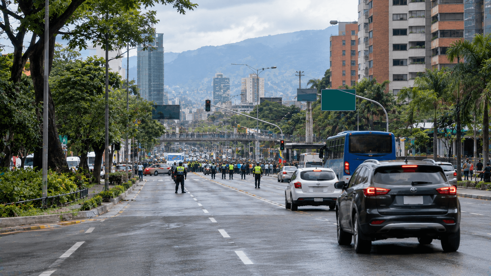 Bloqueos de vías: De la Espriella advierte antes de las marchas
