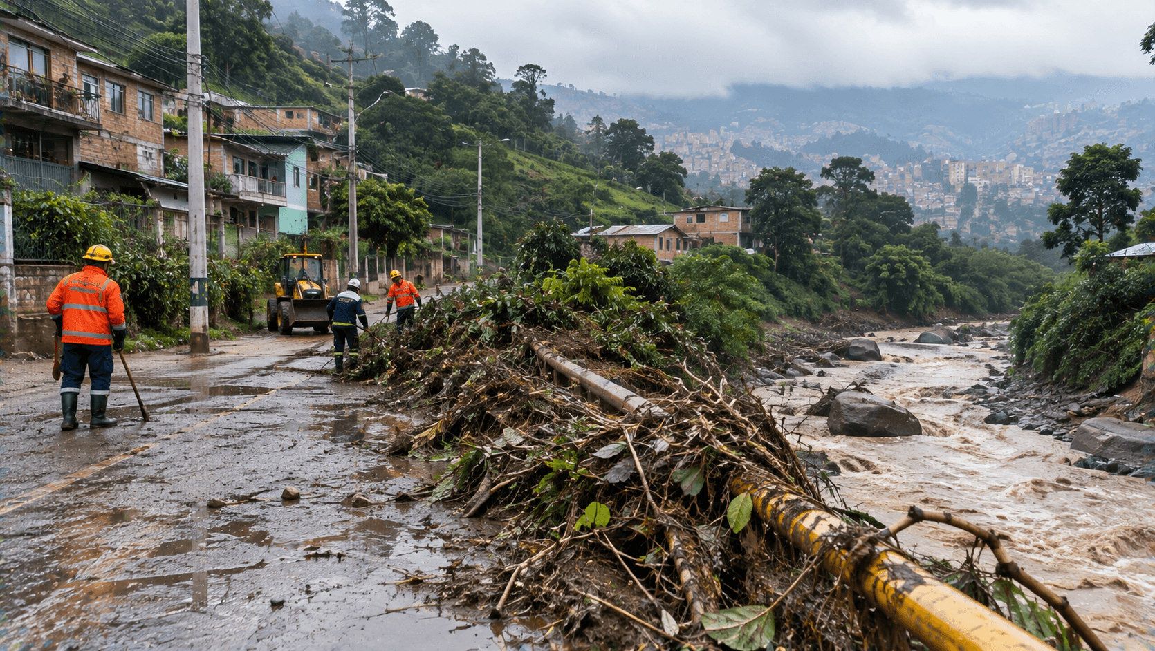 Lluvias en Medellín: San Cristóbal se suma a las zonas afectadas