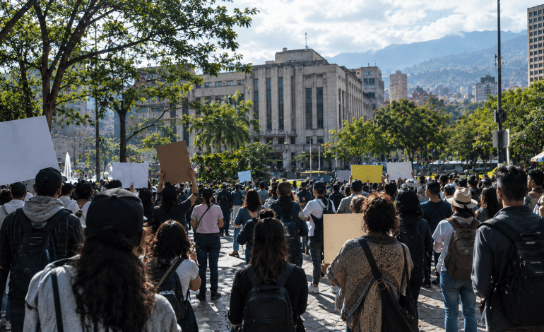 Marchas del 14 de octubre en Medellín: qué reclaman los manifestantes