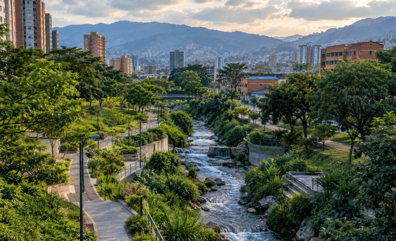 Corredores Azules de Medellín reconocidos en la Bienal de Arquitectura