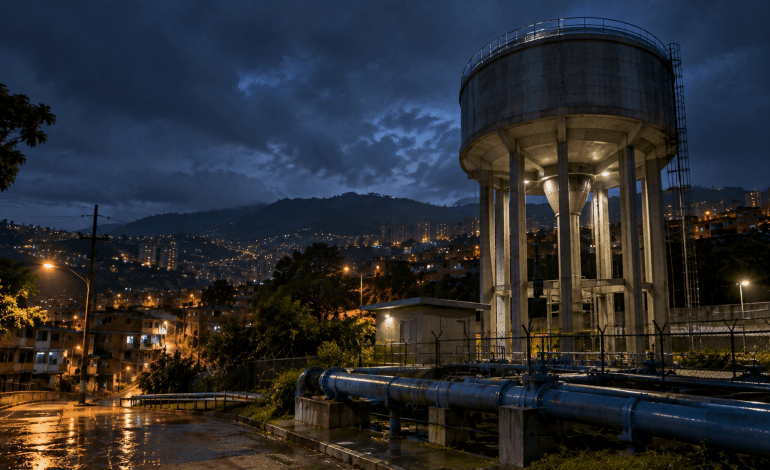Cortes de agua en Medellín mantienen suspensión nocturna del acueducto