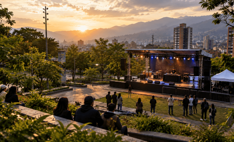 Caiga Pues lleva espectáculos musicales gratuitos a Medellín