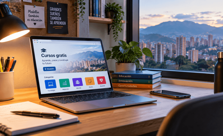 25 cursos gratis en Medellín: oferta de calidad