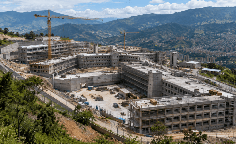 Megacárcel de Medellín: obra avanza y abriría en julio de 2027
