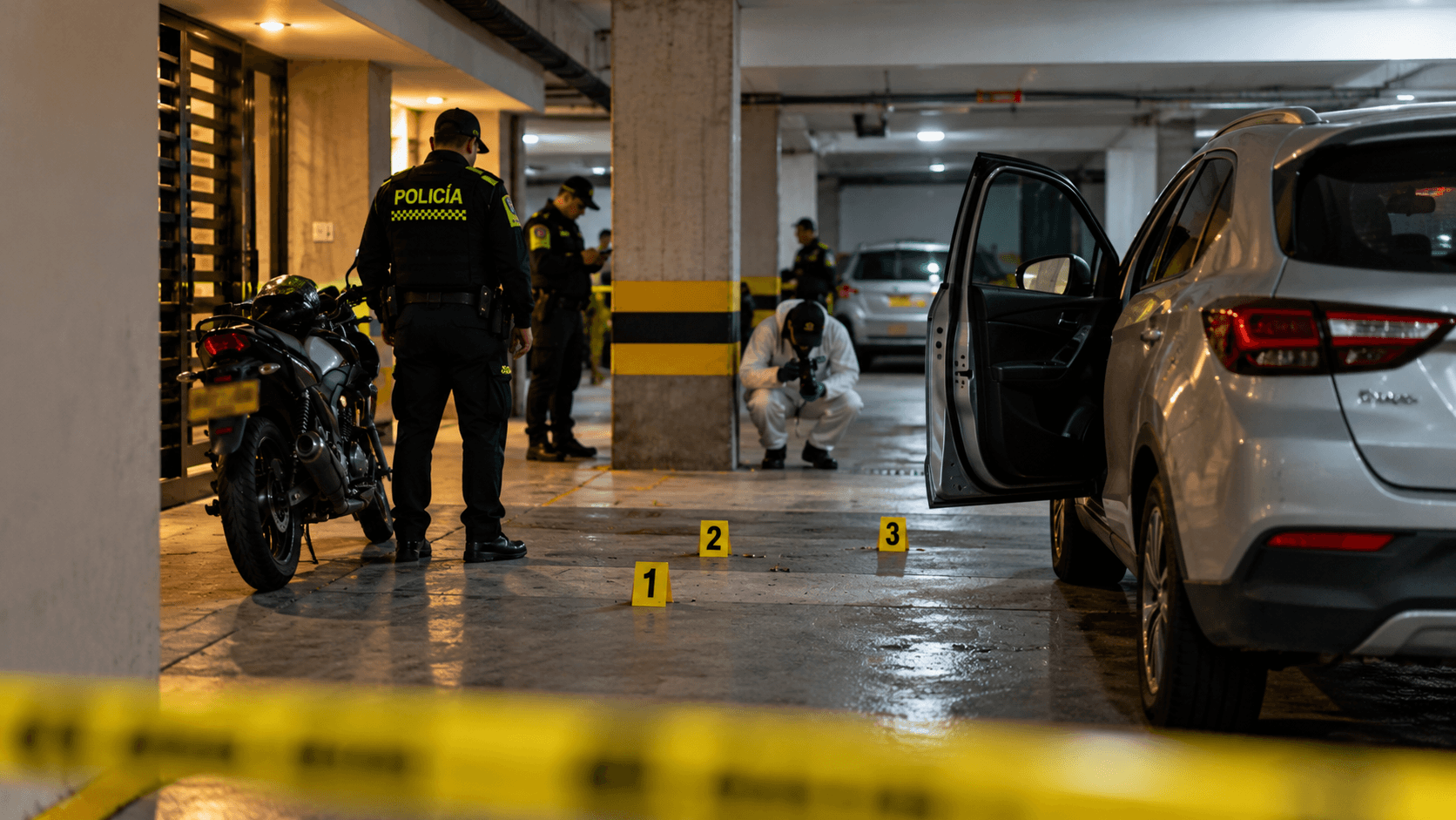 Intento de hurto en Pilarica, Medellín: comerciante recibió tres disparos en el parqueadero de un edificio