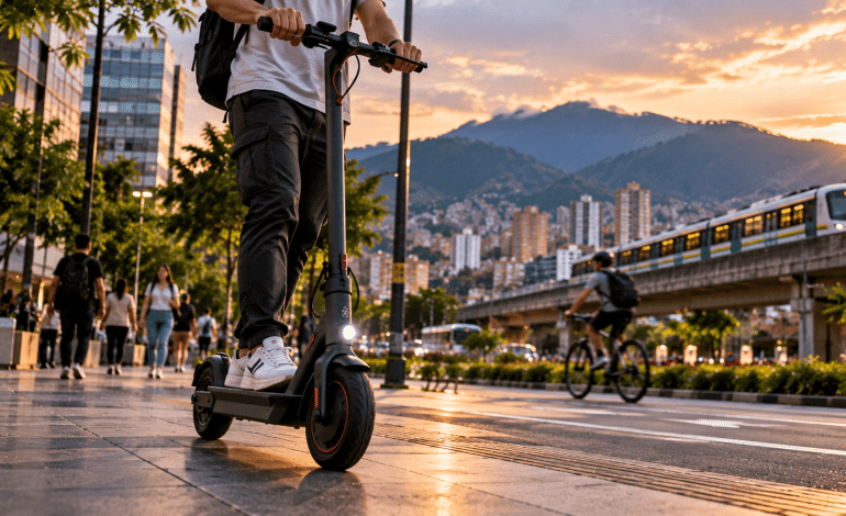 Nuevas normas para patinetas eléctricas en Medellín