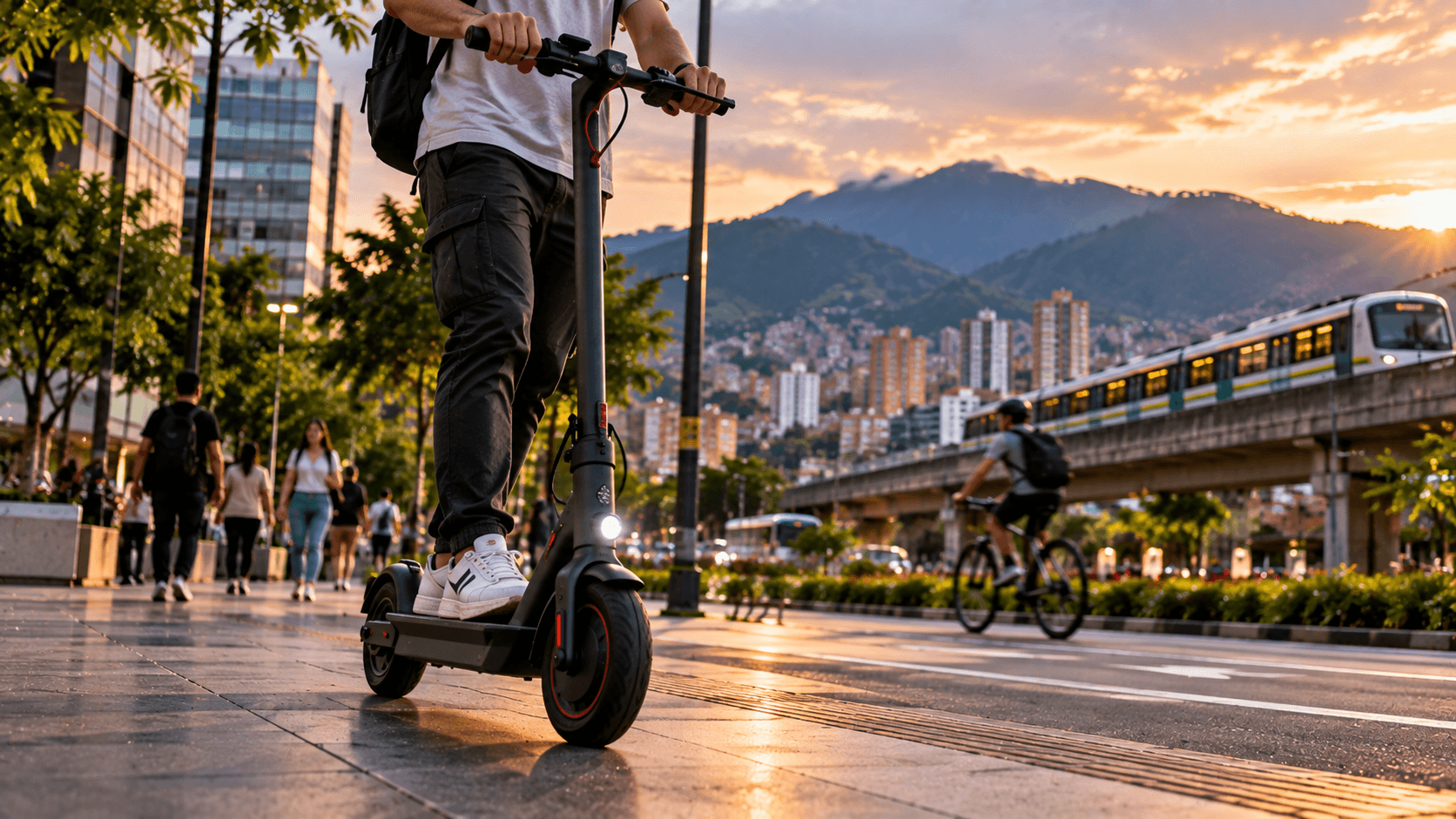 Nuevas normas para patinetas eléctricas en Medellín: límites y requisitos para 2027