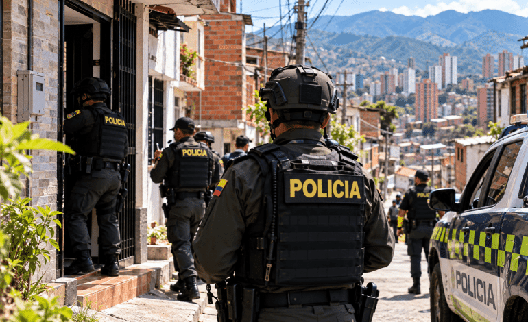 Hijo de Iván René Valenciano fue capturado en Medellín junto al hijastro del exfutbolista durante megaoperativo