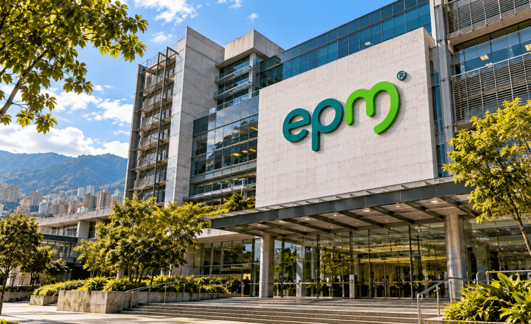 EPM en Medellín descartada por Federico Gutiérrez; vista de la sede administrativa de Empresas Públicas de Medellín.