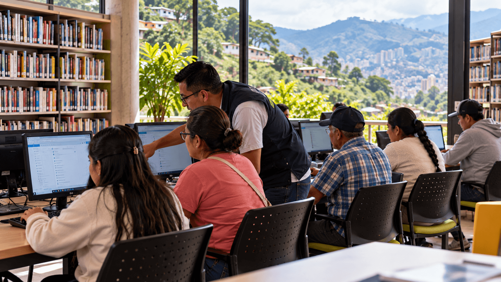Educación digital en Medellín: bibliotecas públicas acercan la tecnología a los corregimientos