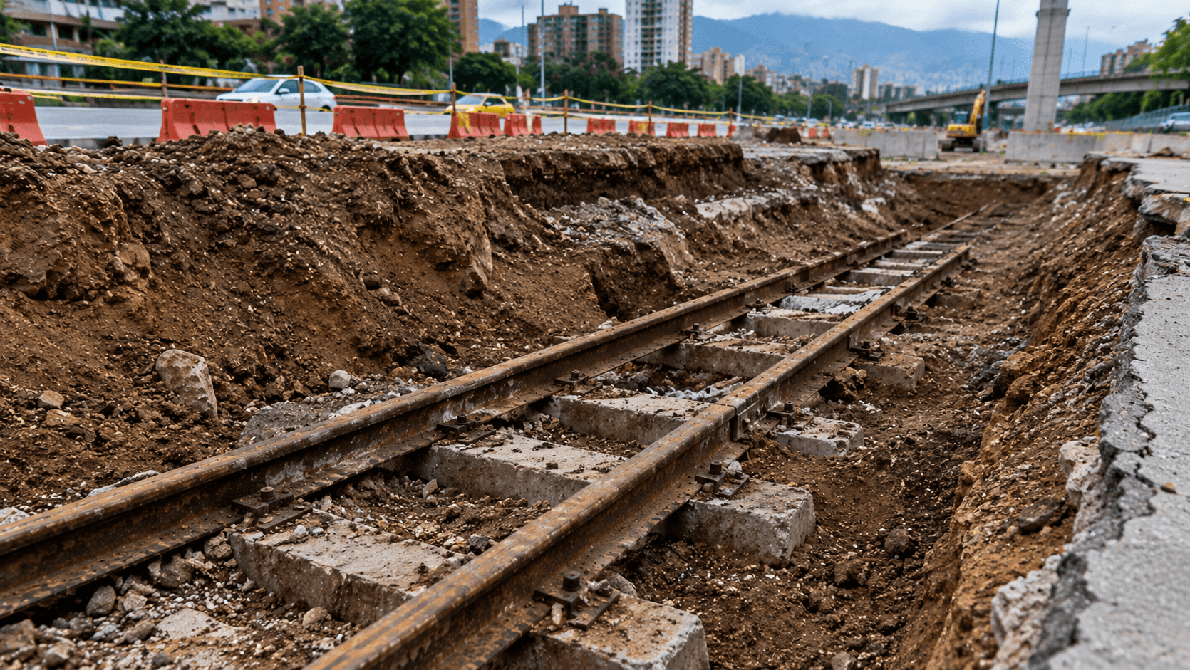 Ferrocarril de Antioquia: misterio por rieles hallados en Mayorca