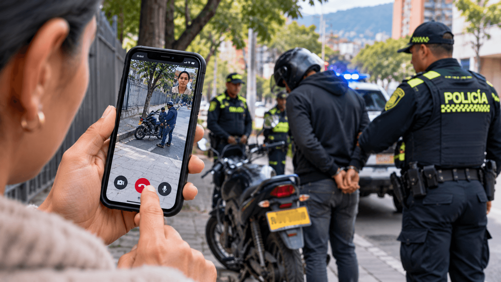 Hurto en Medellín: videollamada permitió capturar a 4 sospechosos