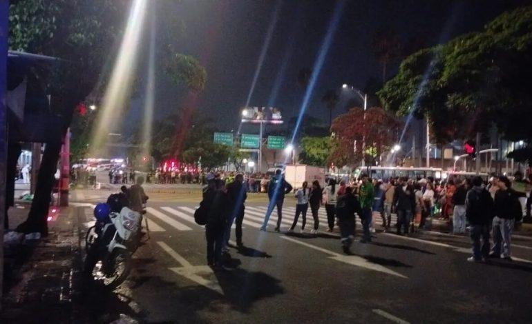 Balacera en Medellín en el sector de la avenida Oriental con Bomboná